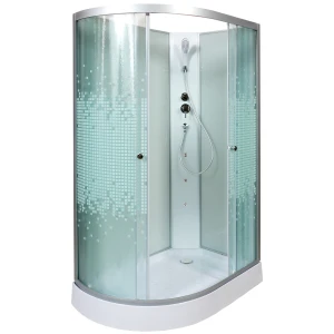 Душевая кабина Deto L 902 R N 120х80 без крыши с гидромассажем